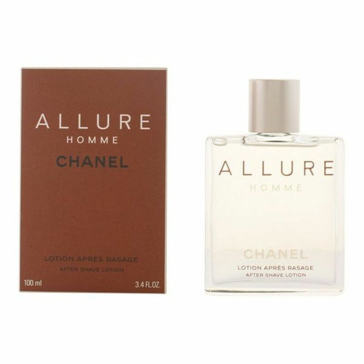Loción Aftershave Chanel Allure Homme 100 ml 1 unidad