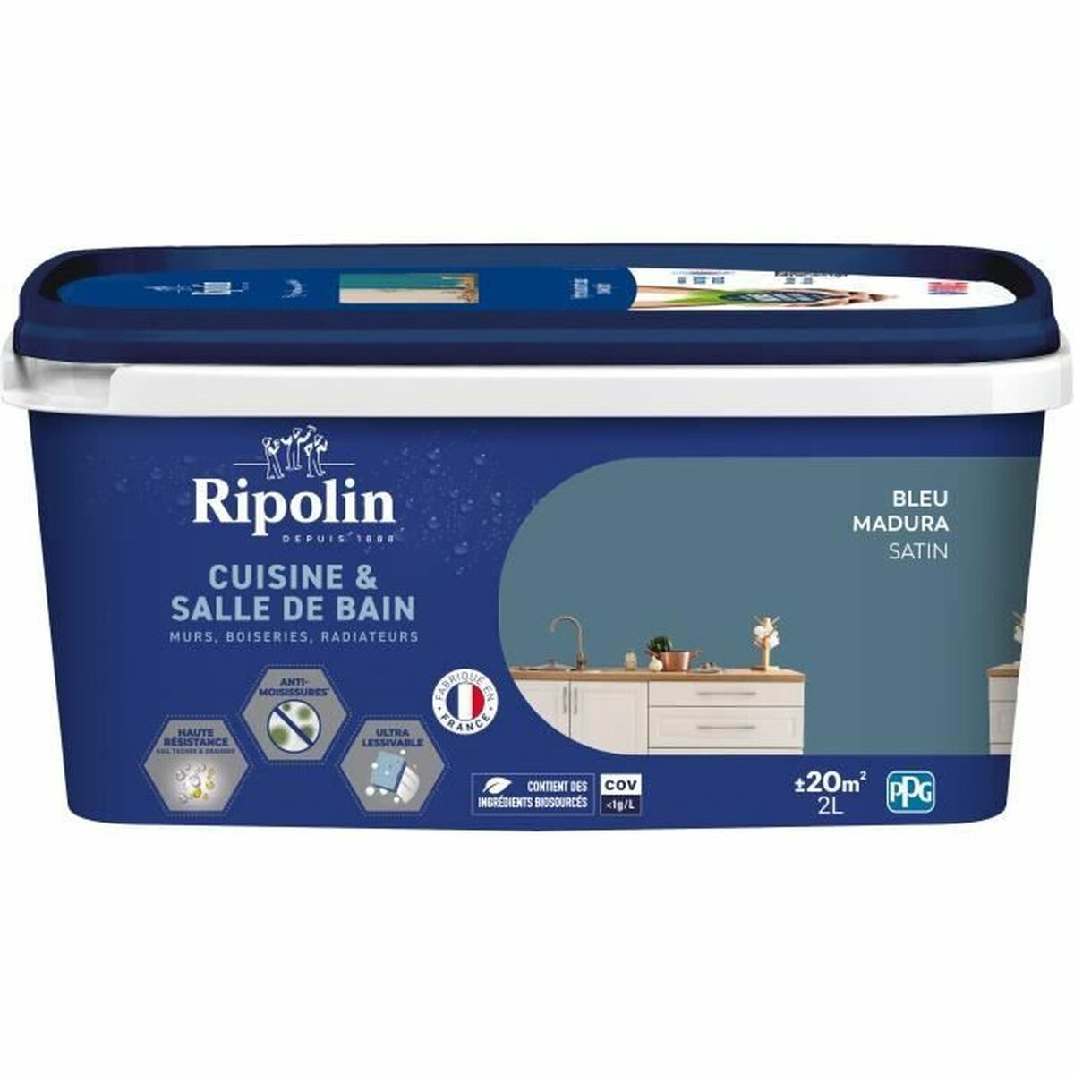Pintura de Imprimación Ripolin Mate 2 L