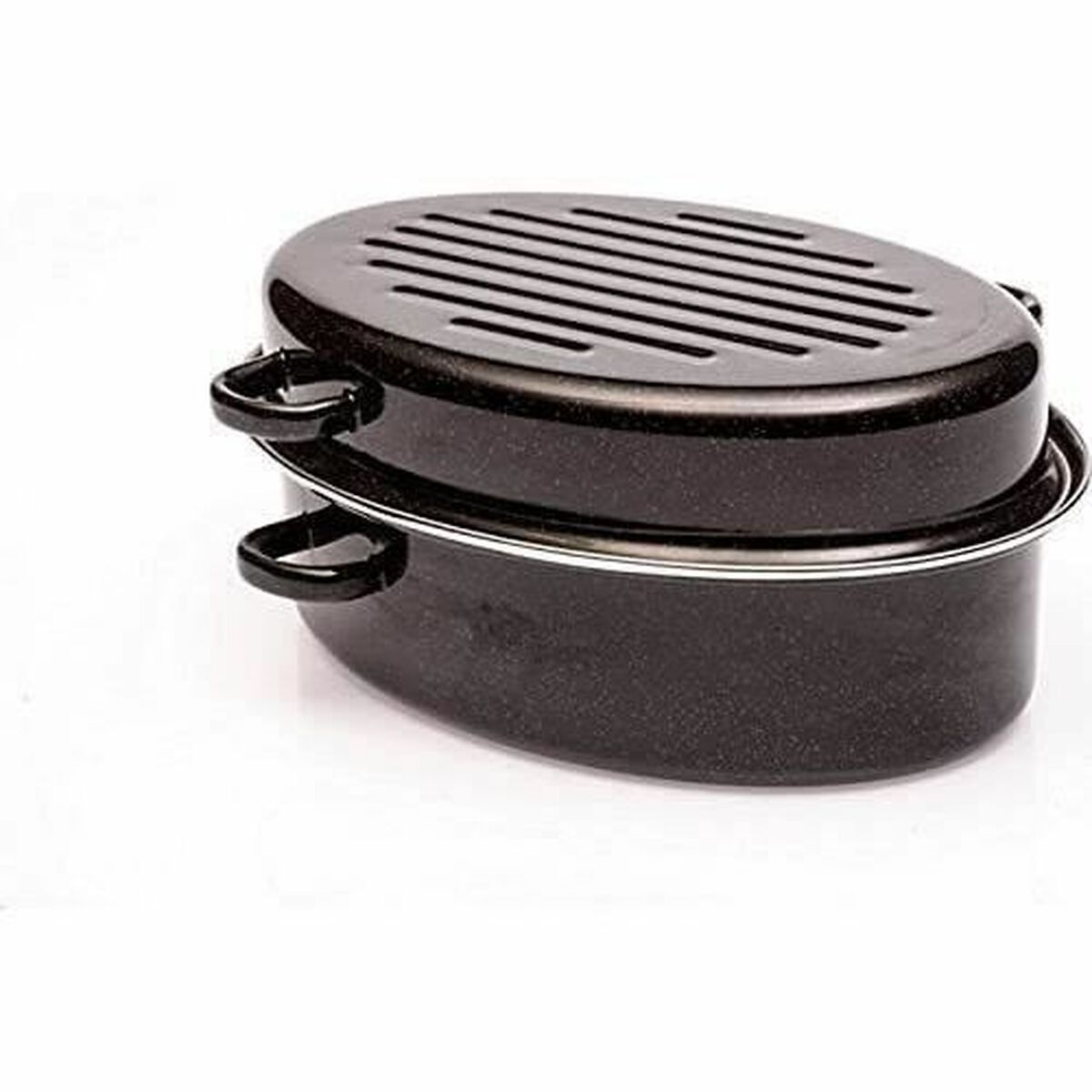 Cacerola Con Tapa Baumalu Negro 11 L