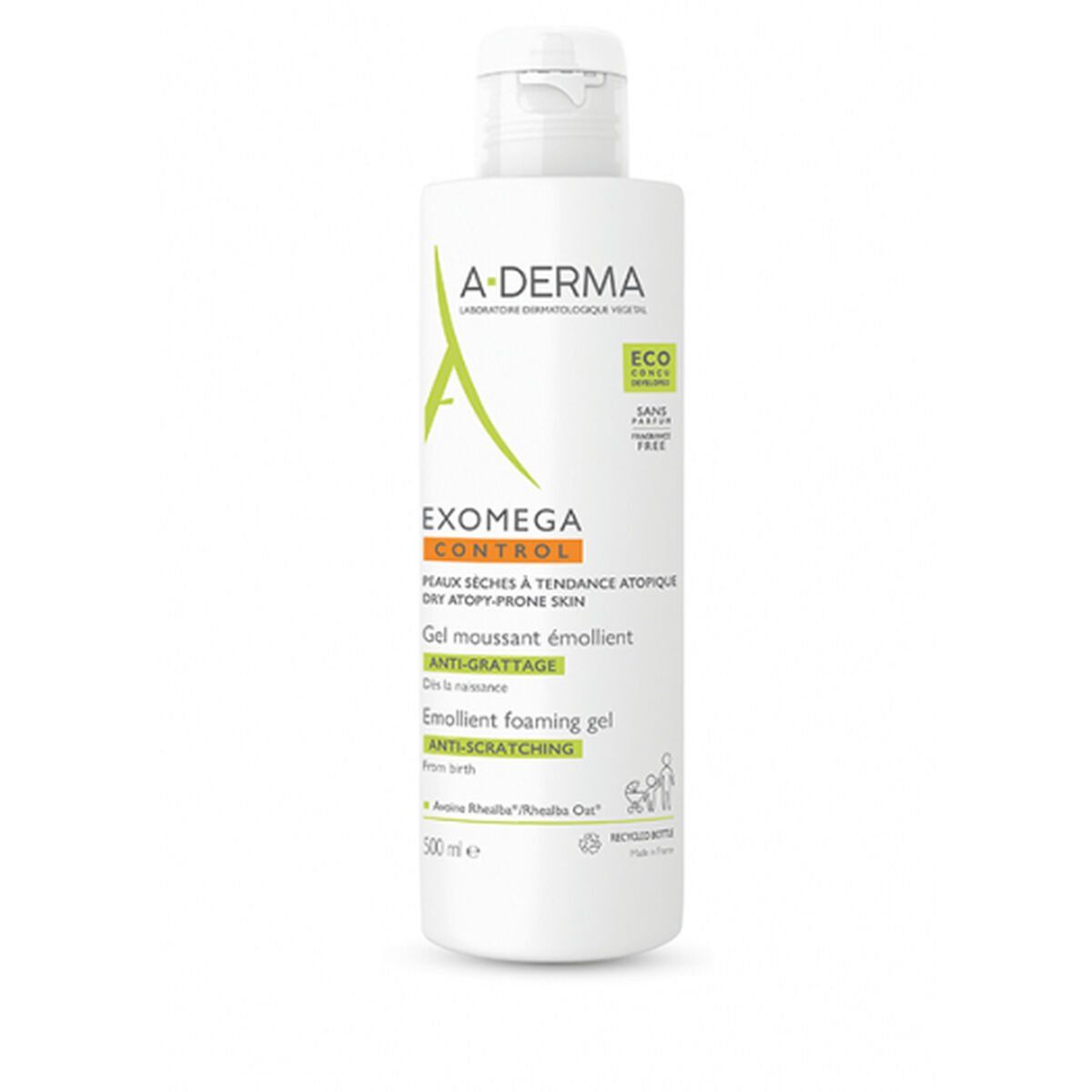 Emulsión Corporal Relajante A-Derma Exomega Control 500 ml