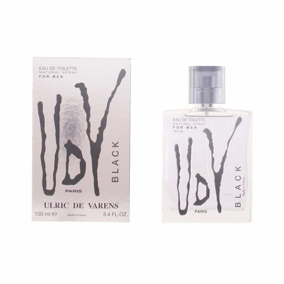 Perfume Hombre Ulric De Varens Black For Men EDT 100 ml