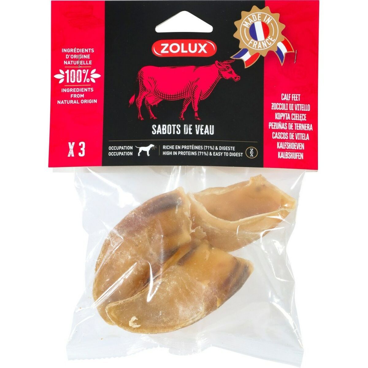 Snack para Perros Zolux Calf hooves