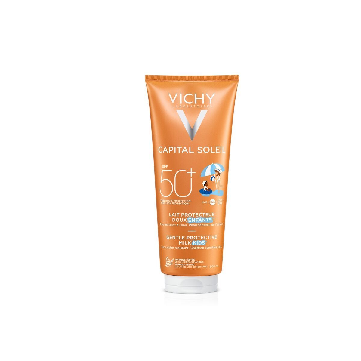 Protector Solar para Niños Vichy Capital Soleil Spf 50 300 ml
