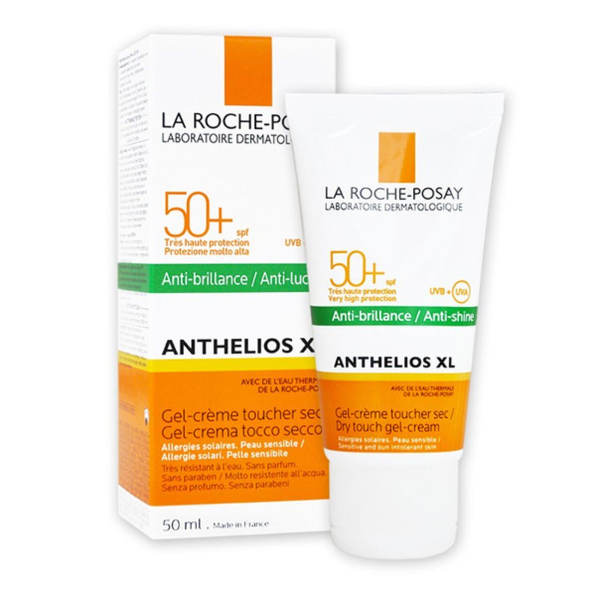 Protector Solar en Gel La Roche Posay Anthelios Xl Spf 50+ 50 ml