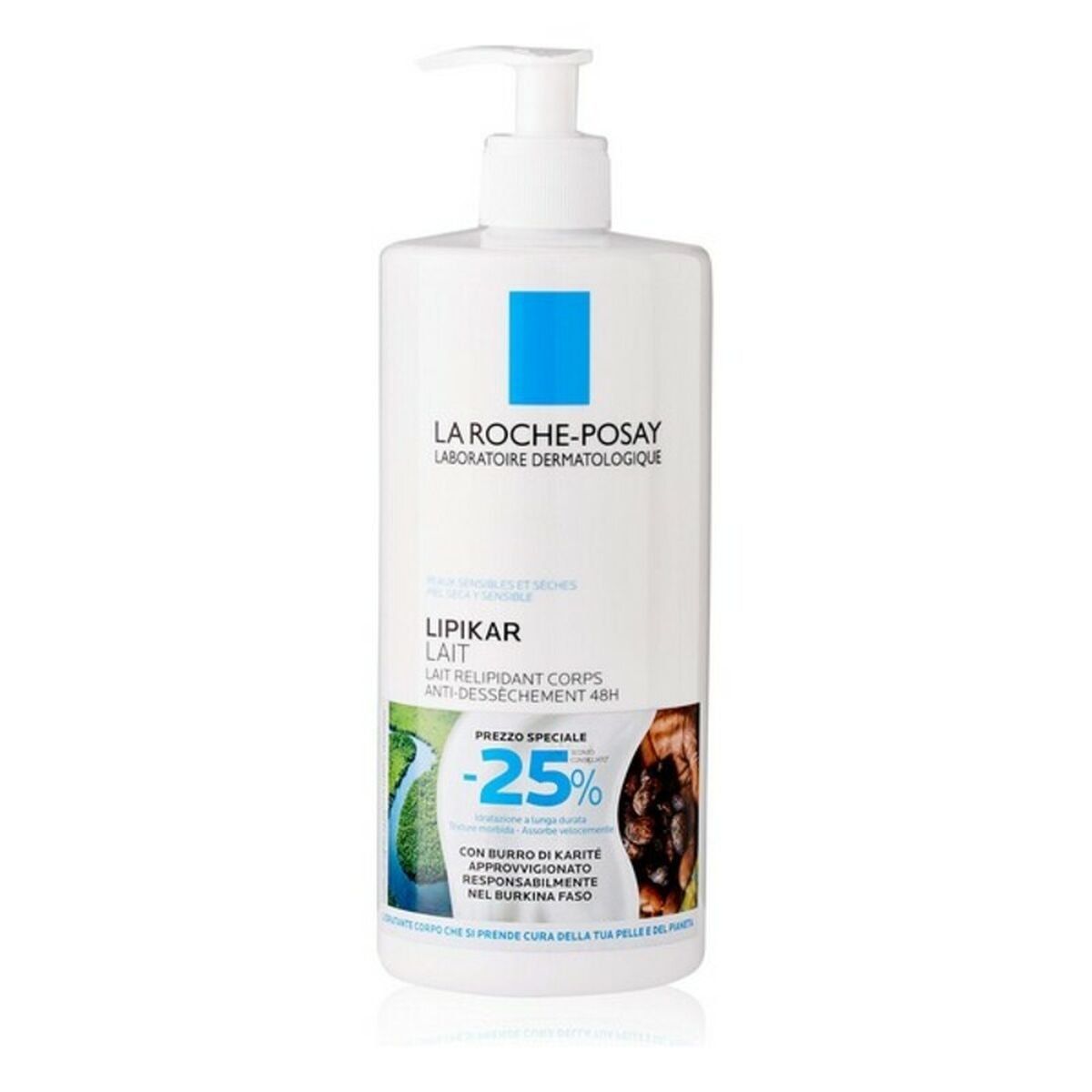 Leche Hidratante Corporal La Roche Posay Lipikar 750 ml