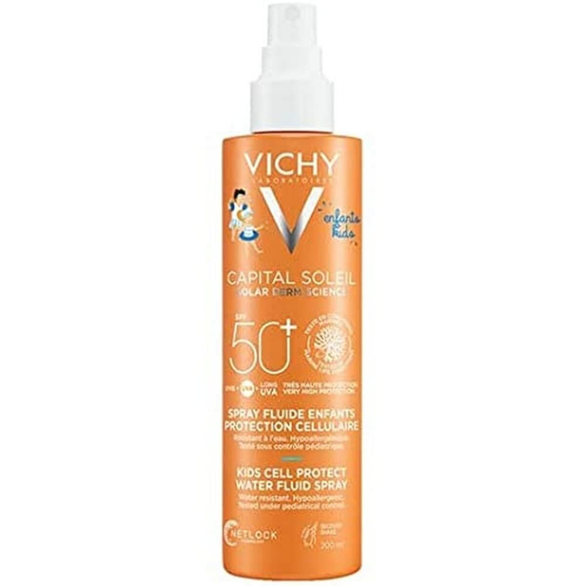Protector Solar para Niños en Spray Vichy Capital Soleil Spf 50+ 200 ml