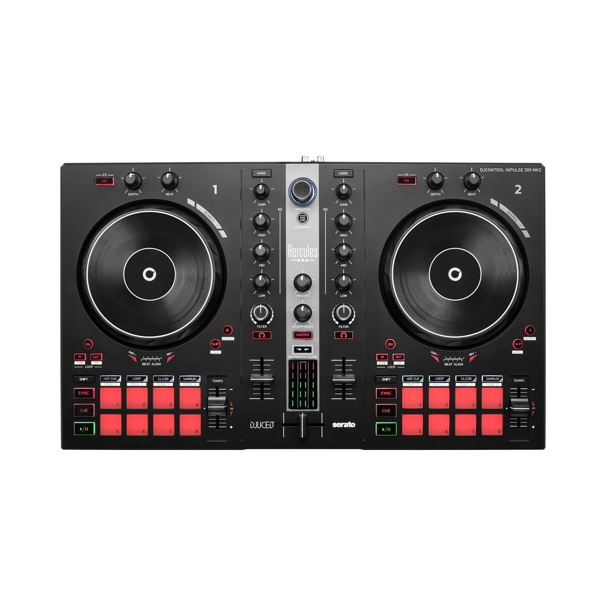 Controladora DJ Hercules 48 x 48 x 5,2 cm