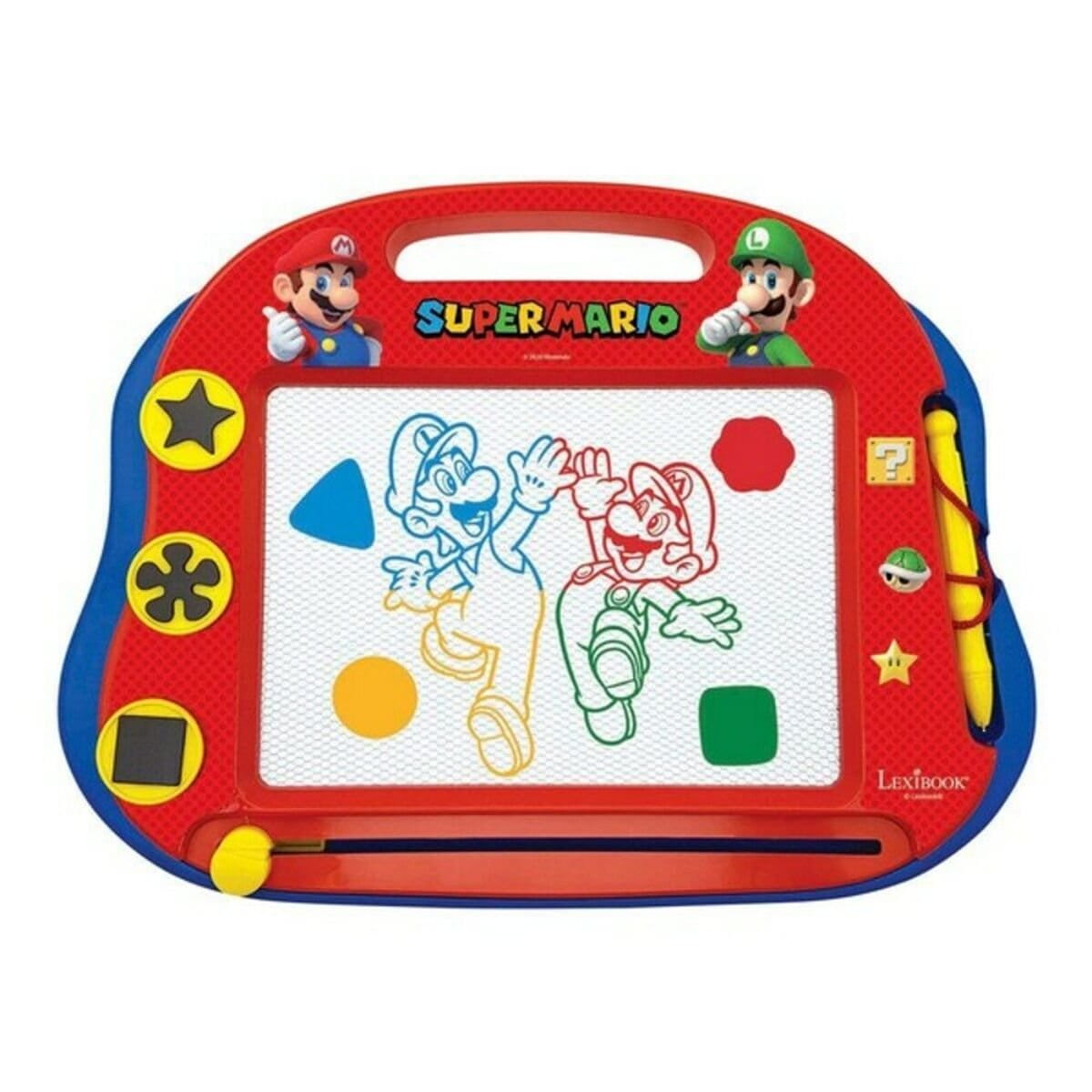 Pizarra Magnética con Rotulador Super Mario Lexibook CRNI550 A5