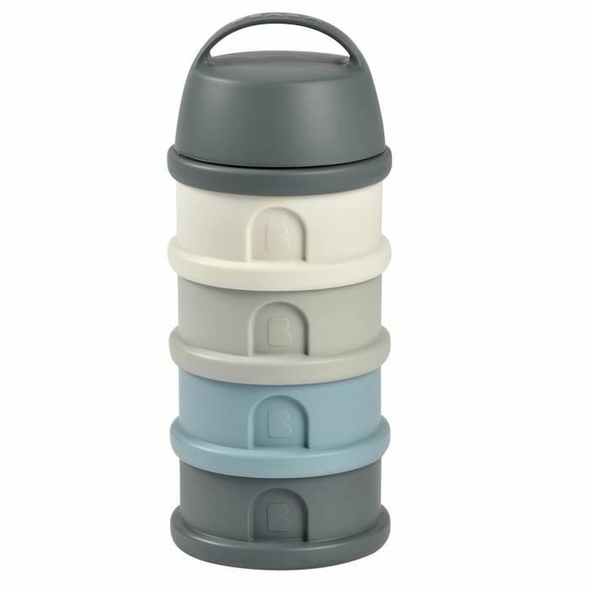 Dosificador de Leche en Polvo Béaba Azul Gris