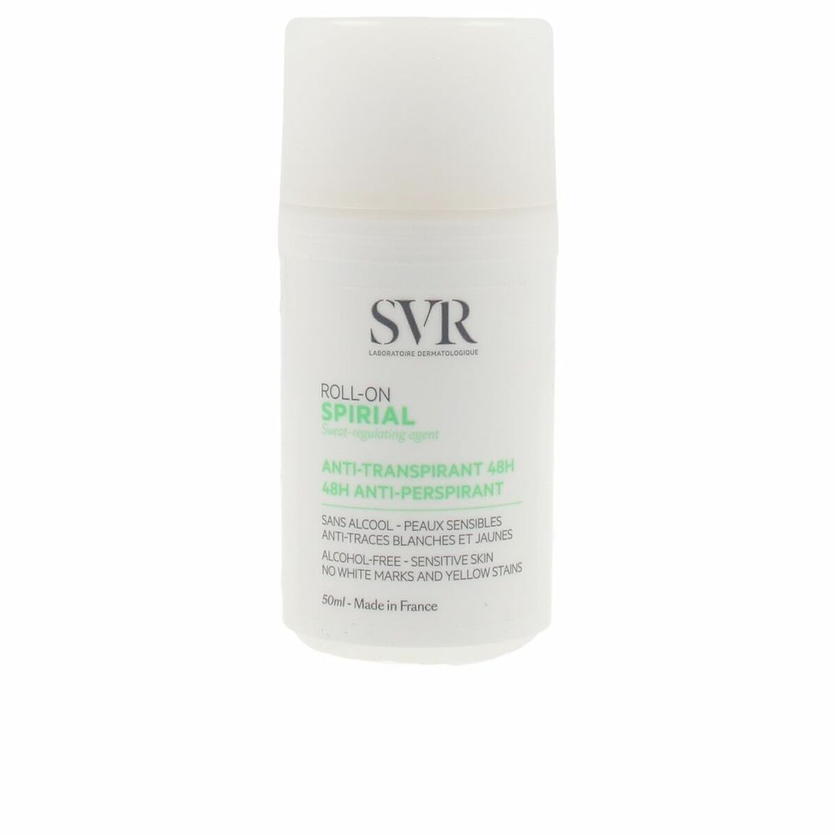 Desodorante Roll-On SVR Spirial 50 ml 48 horas Antitranspirante
