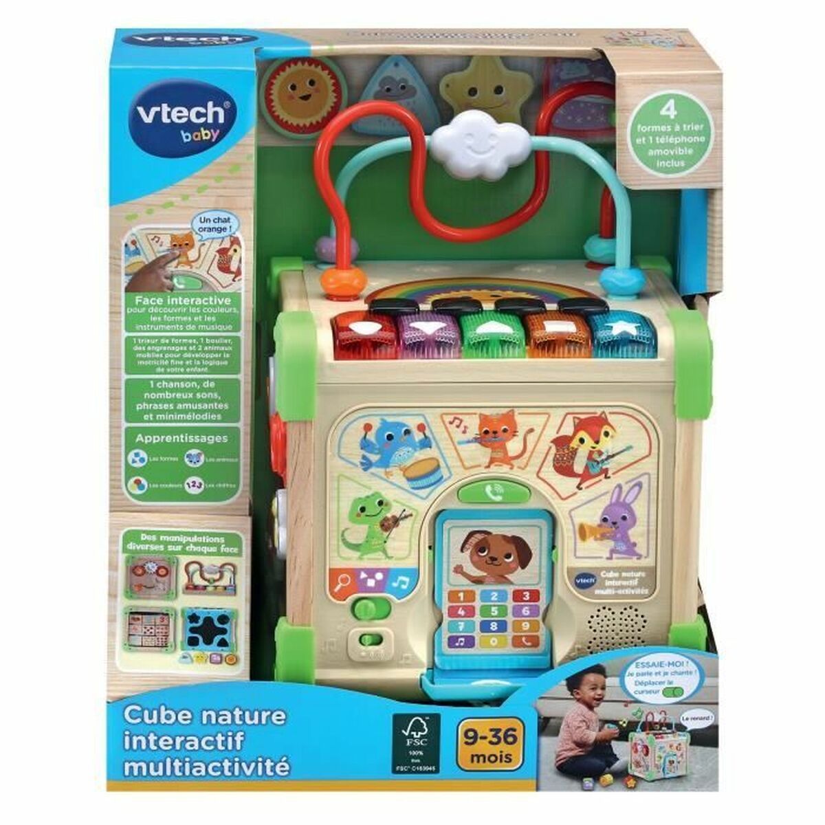 Juguete Interactivo para Bebés Vtech Baby 80-617105 18 X 20 X 29 CM