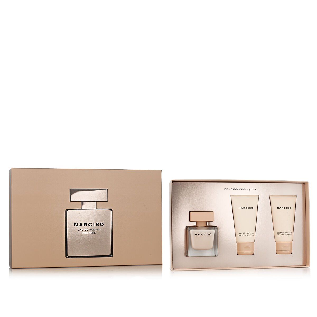 Set de Perfume Mujer Narciso Rodriguez Narciso Poudrée EDP 3 Piezas