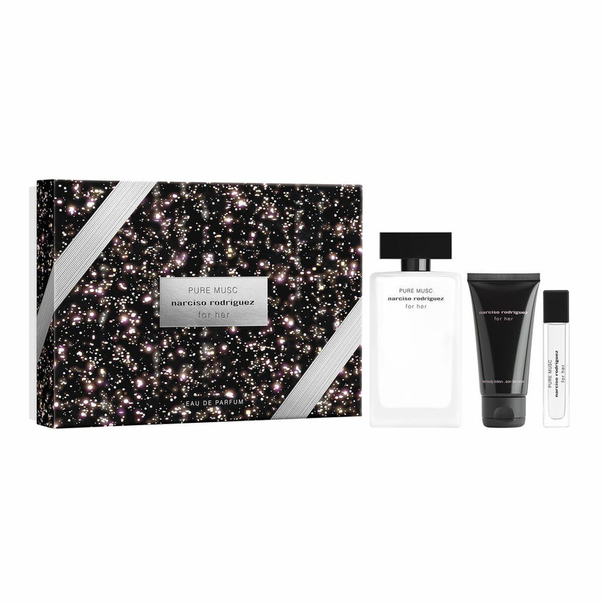 Set de Perfume Mujer Narciso Rodriguez FOR HER EDP 3 Piezas