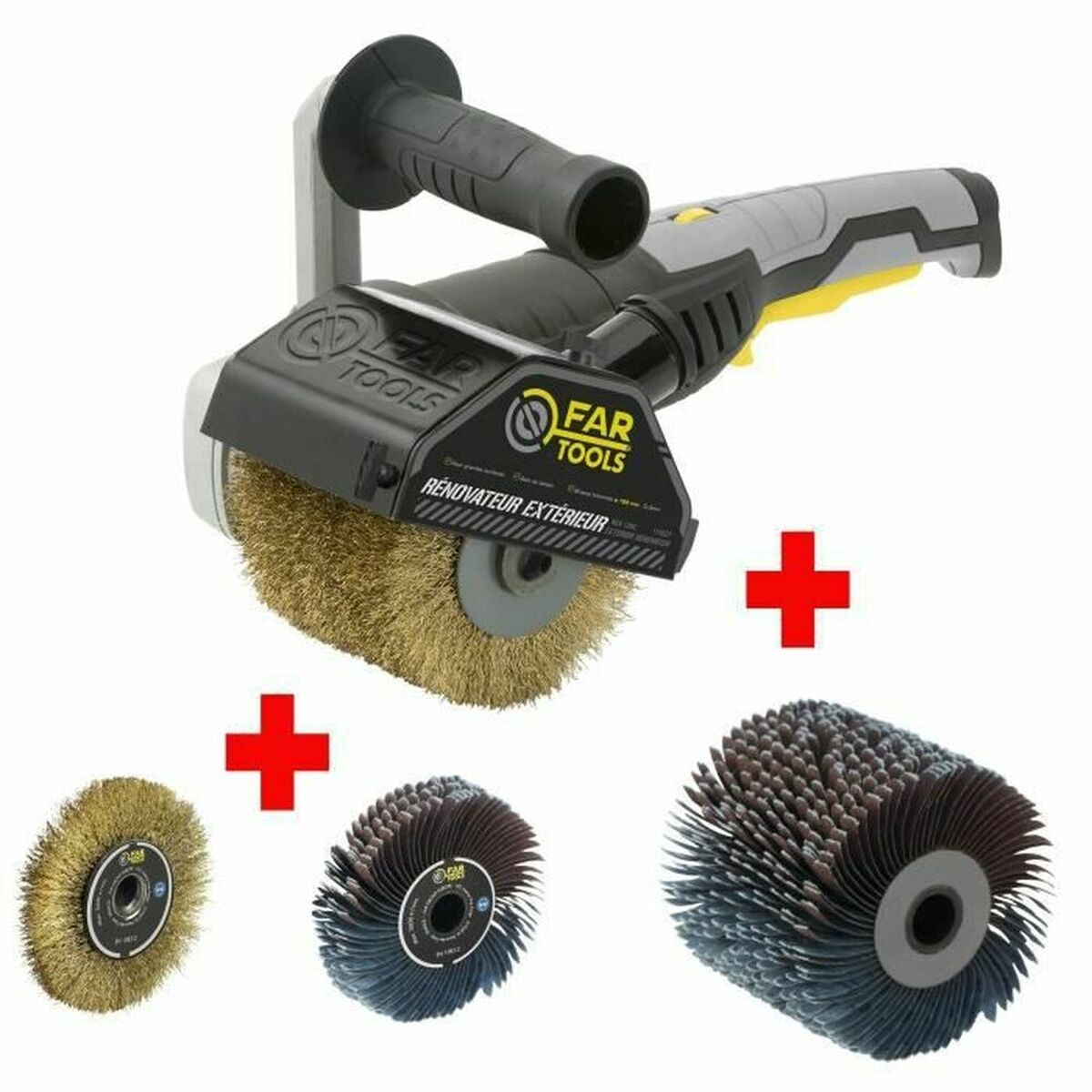 Set de cepillos Fartools REX120C