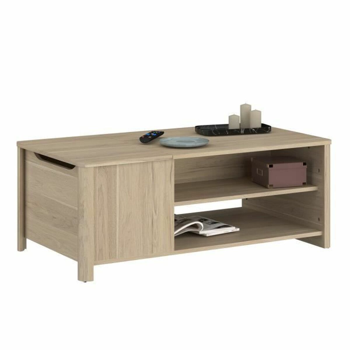 Mesa de Centro Parisot Marrón 110 x 42 x 60 cm