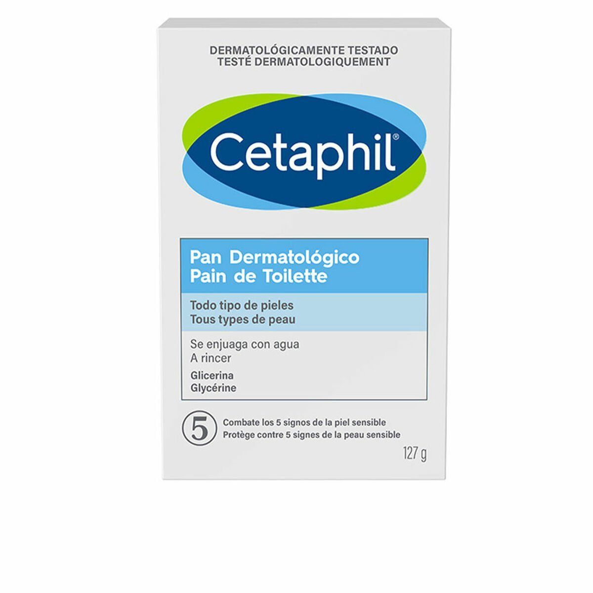 Pastilla de Jabón Cetaphil Cetaphil 127 g Pan Dermatológico