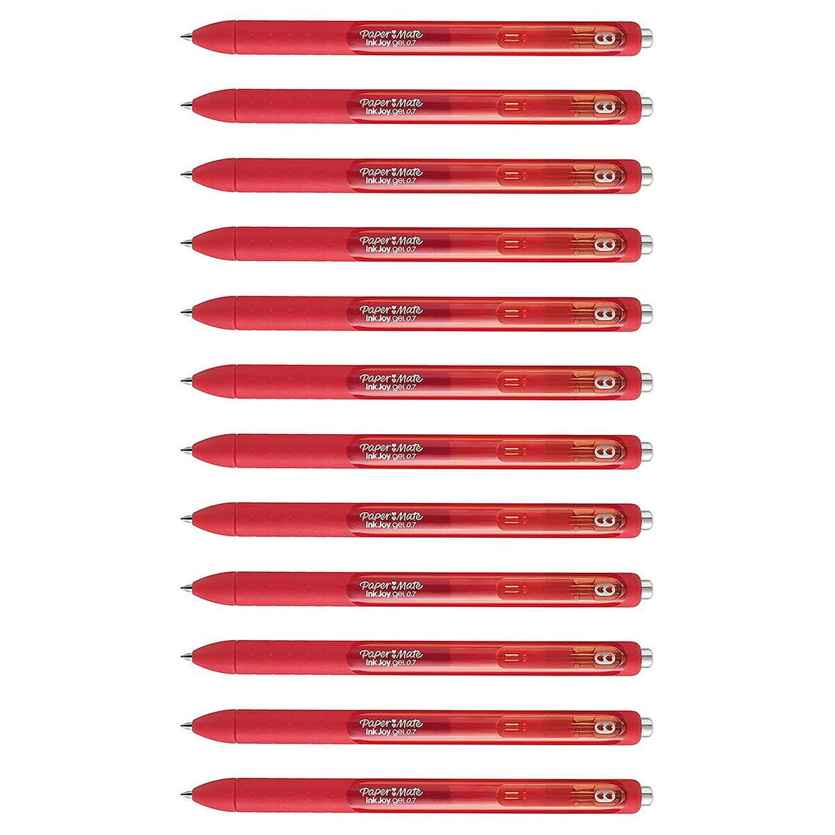 Bolígrafo de gel Paper Mate InkJoy Gel Rojo 12 Unidades