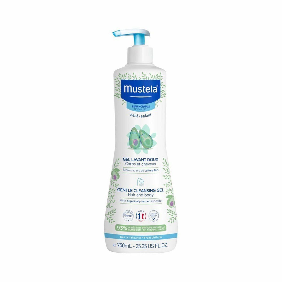 Gel de Baño Mustela 3246125 750 ml