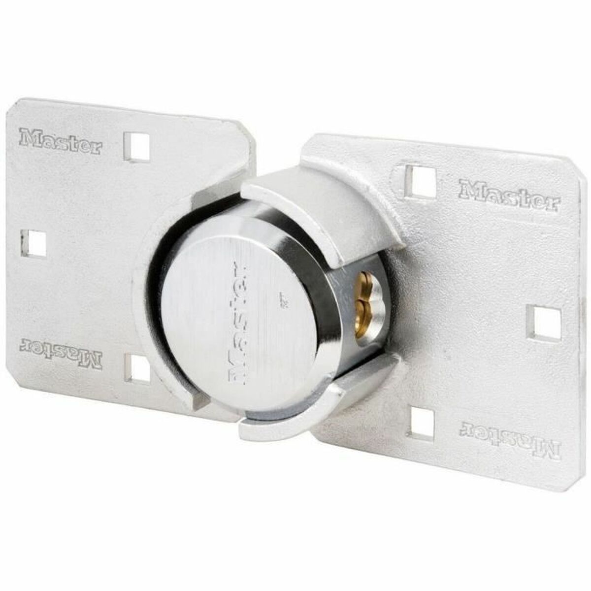 Candado de llave Master Lock Zinc Rectangular (4 Unidades)