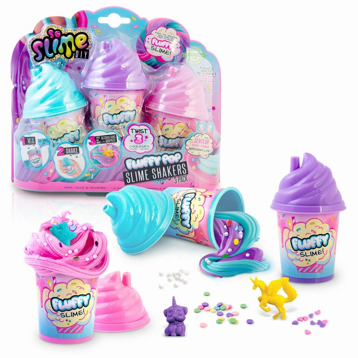 Juego de Plastilina Canal Toys Fluffy Slime Kit