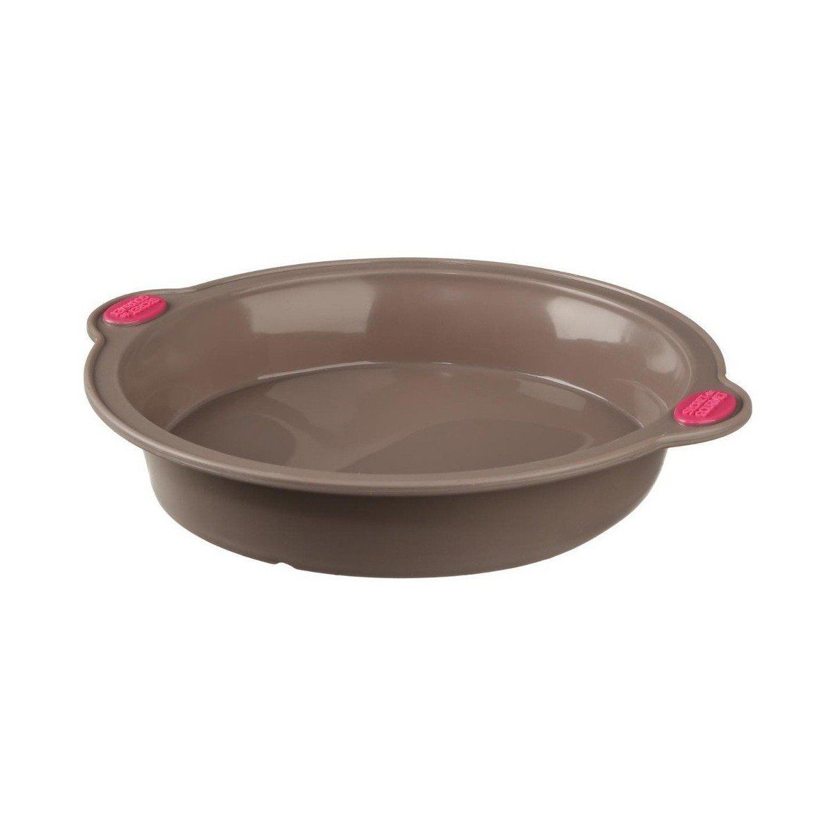 Molde de Silicona con Asa Secret de Gourmet Marrón Silicona 24 cm