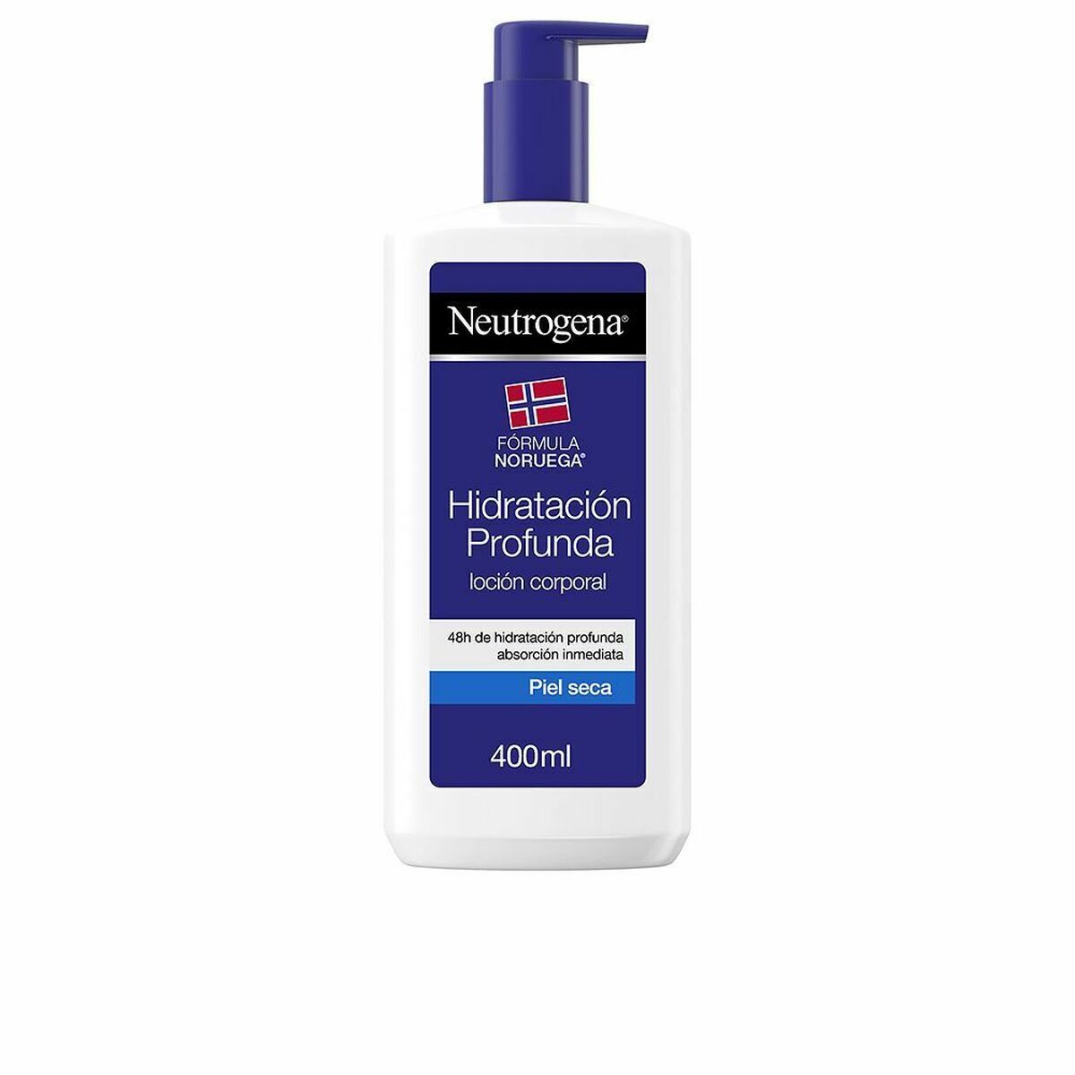 Loción Corporal Hidratante Neutrogena Hidratación Profunda 400 ml Piel Seca instantánea Absorción