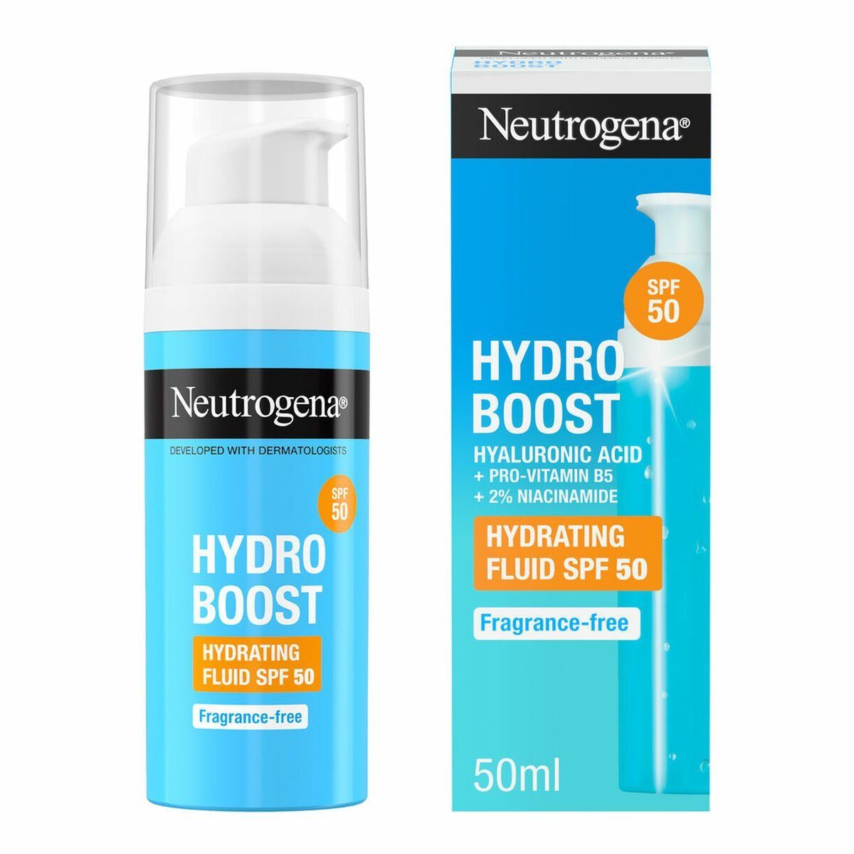 Protector Solar Neutrogena HYDRO BOOST Spf 50 Spf 50+ 50 ml