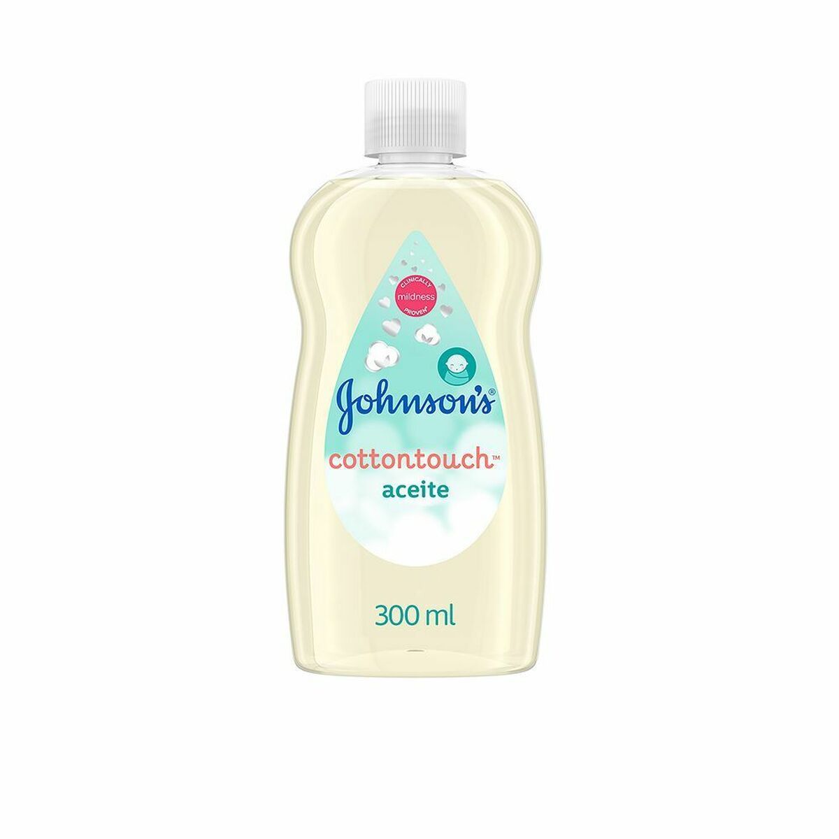 Aceite Corporal Hidratante Para Bebés Johnson's 9460900 Algodón Bebé 300 ml