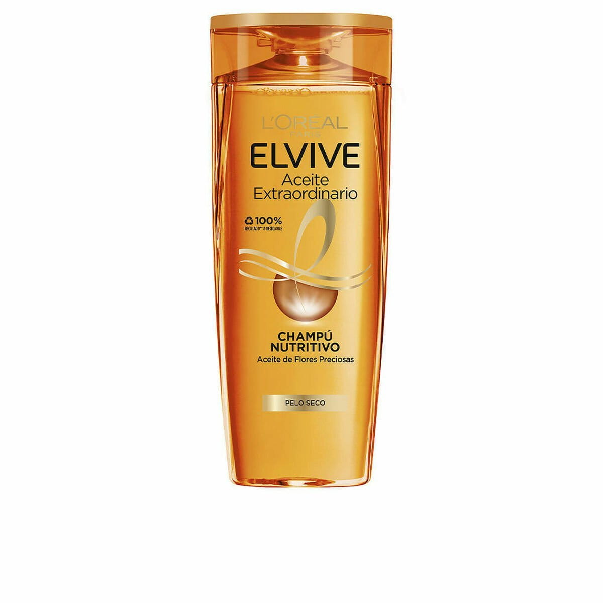 Champú en Seco L'Oreal Make Up Elvive Aceite Extraordinario 370 ml Aceite Capilar