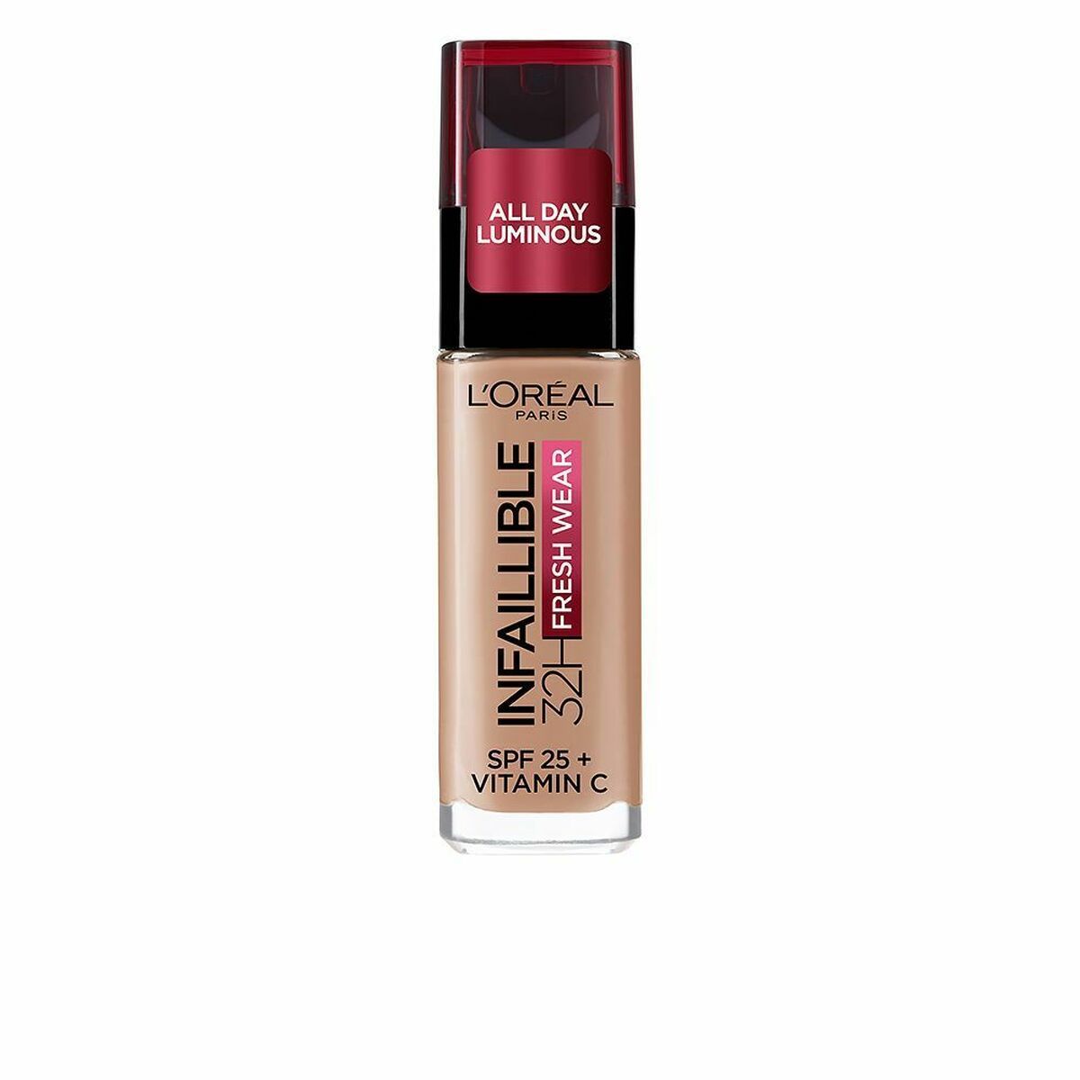 Base de Maquillaje Cremosa L'Oreal Make Up AA403900 Nº 210 Nº 225 Nº 225-Sable Beige Spf 25 30 ml
