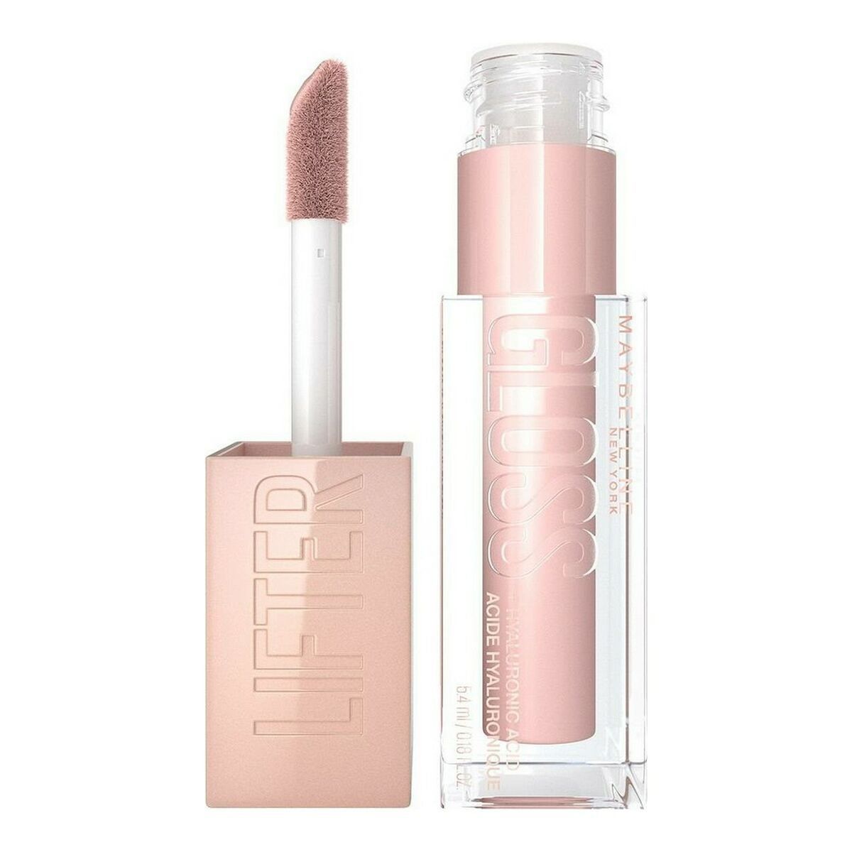 Labial con Brillo Maybelline Lifter Nº 002-Ice 5,4 ml