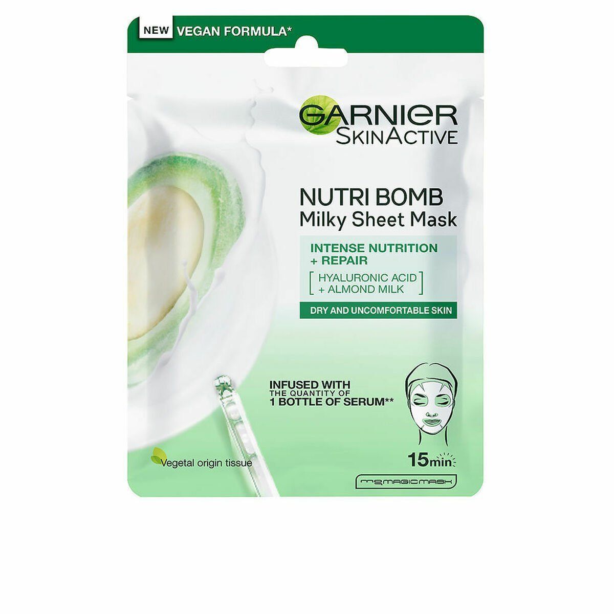 Mascarilla Facial Garnier Skinactive Nutri Bomb (1 unidad)