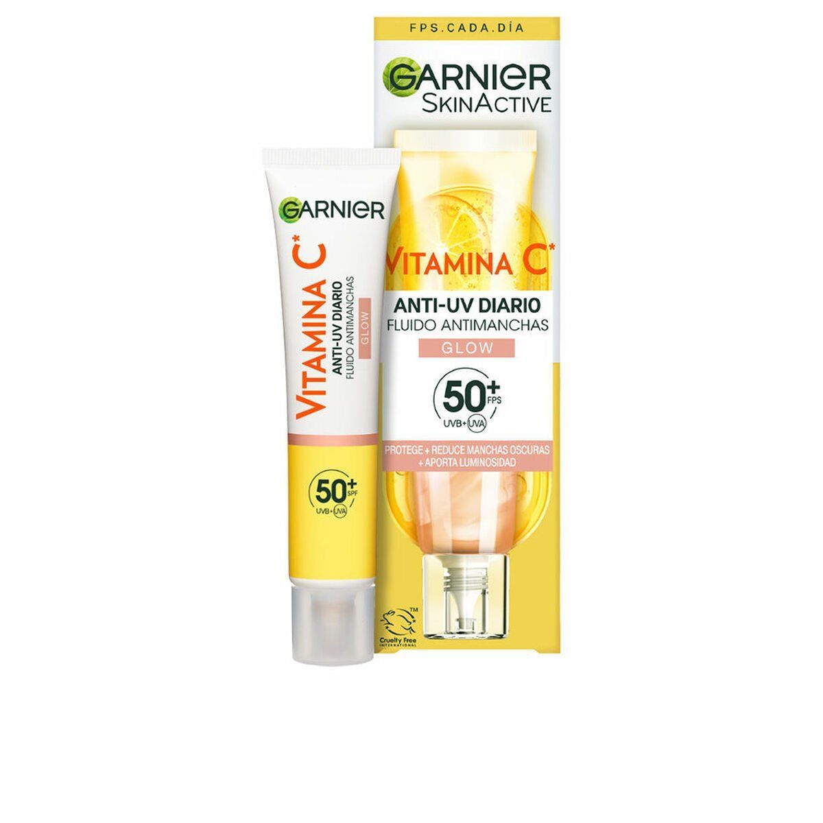 Crema Antimanchas Garnier Vitamin C - Glow 40 ml Antimanchas