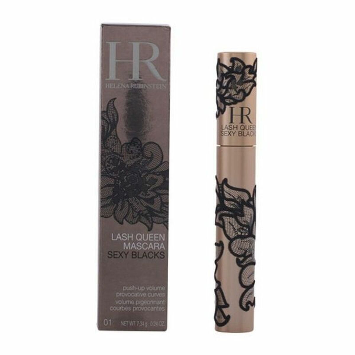 Máscara de Pestañas Efecto Volumen Helena Rubinstein C-HR-030-01 Negro Nº 01 Nº 01-Scandalous Black 6,9 ml