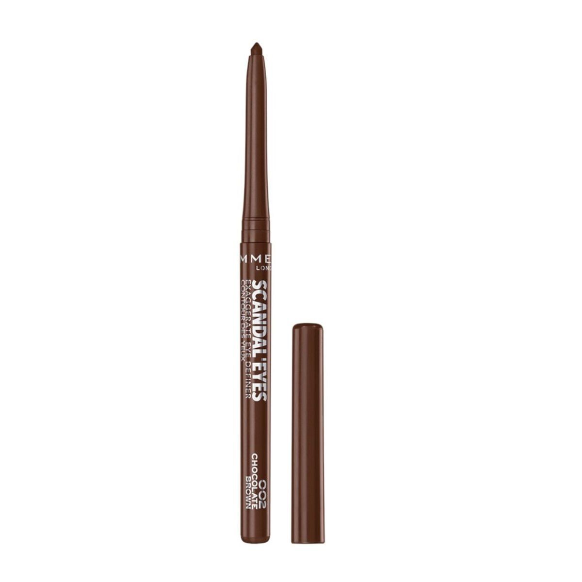Eyeliner Rimmel London Scandaleyes Automatic Marrón 0,35 g Automático