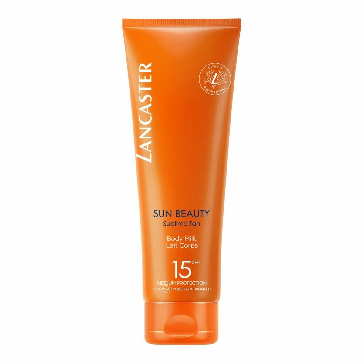 Protector Solar Lancaster Sun Beauty Spf 15 250 ml Leche Corporal