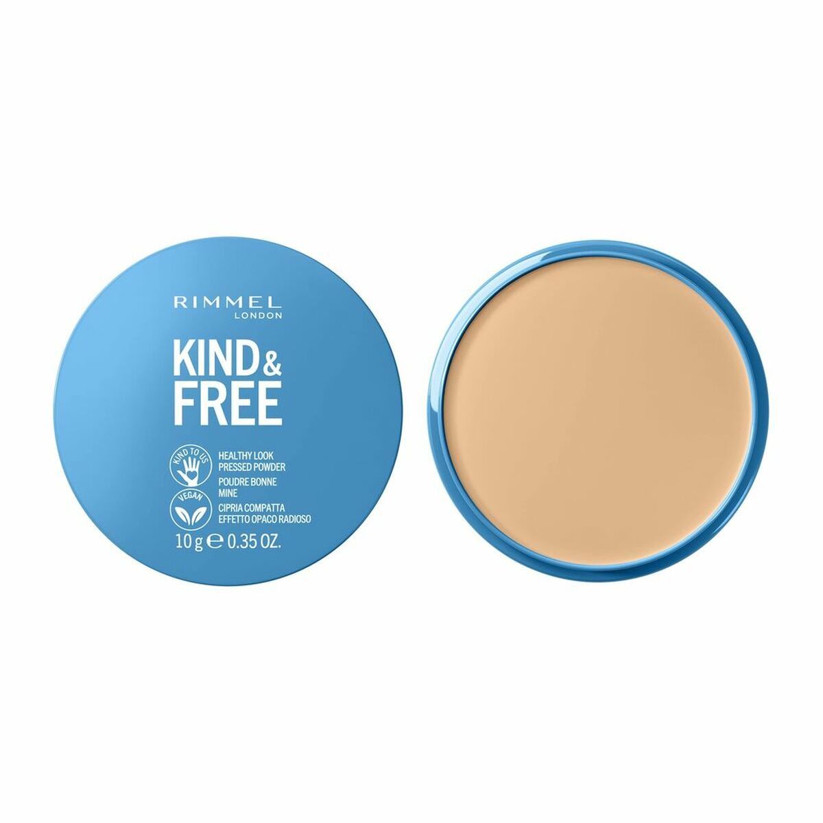 Polvos Compactos Rimmel London Kind & Free 10-fair Matificante (10 g)