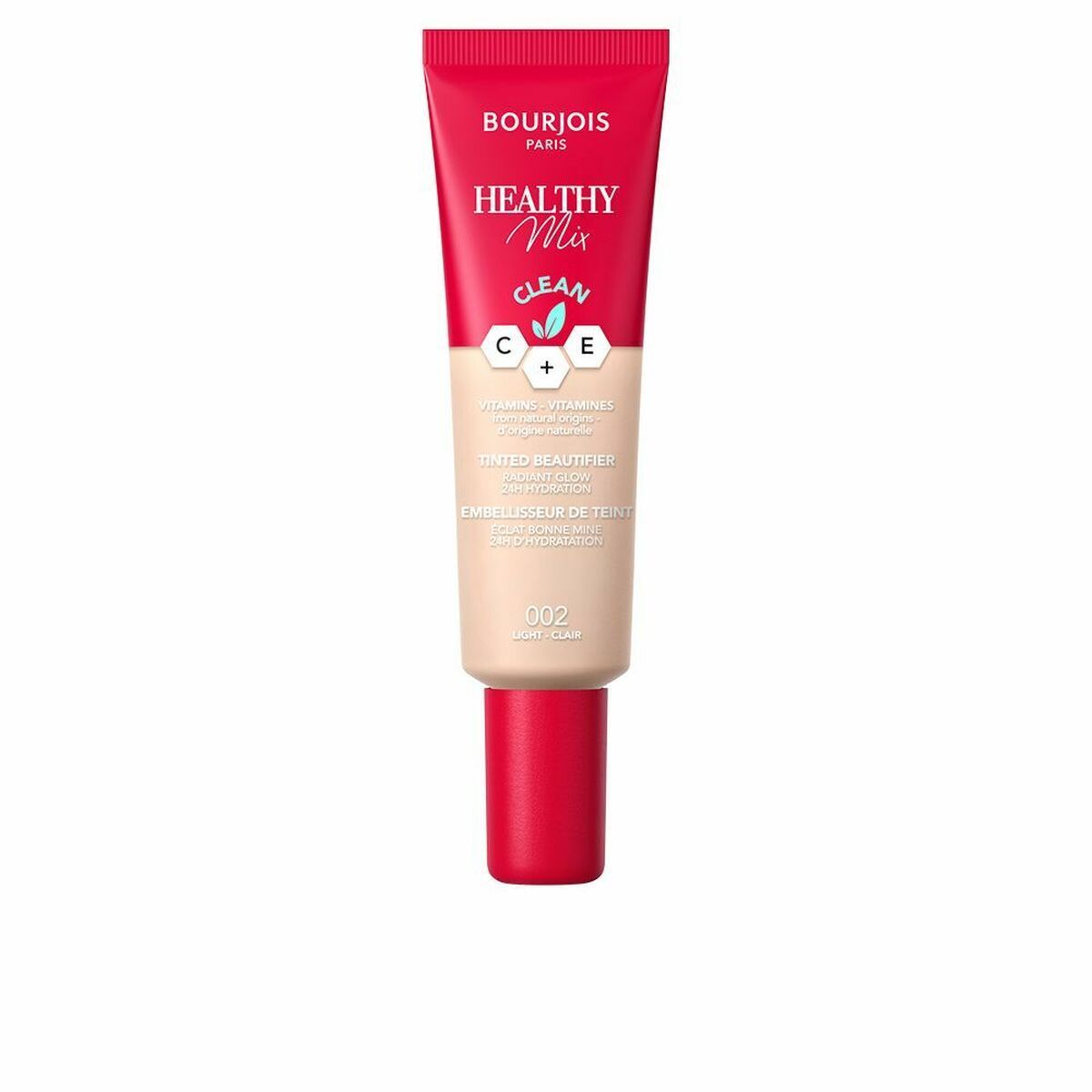 Crema Hidratante con Color Bourjois Healthy Mix Nº 002 30 ml