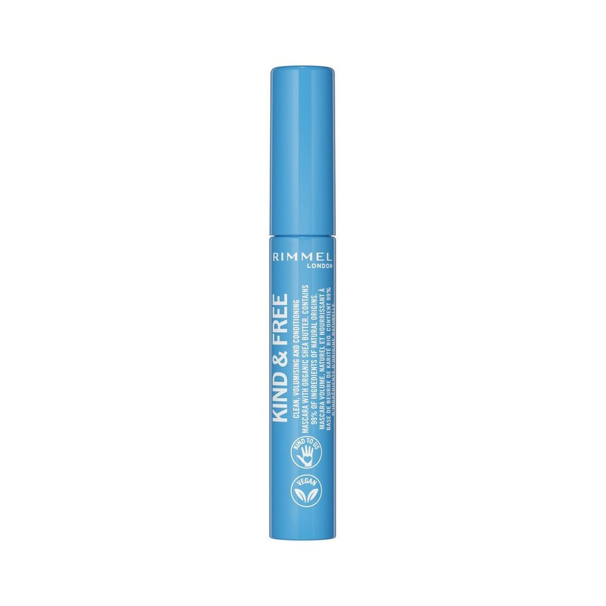 Máscara de Pestañas Rimmel London Kind & Free Negro Marrón Nº 02 (7 ml)