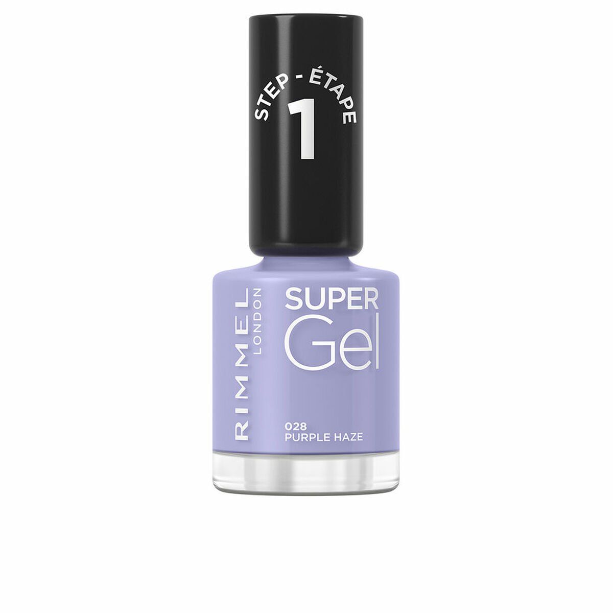 Pintaúñas Rimmel London Super Gel Nº 028 Purple haze Nº 028-Purple Haze 12 ml