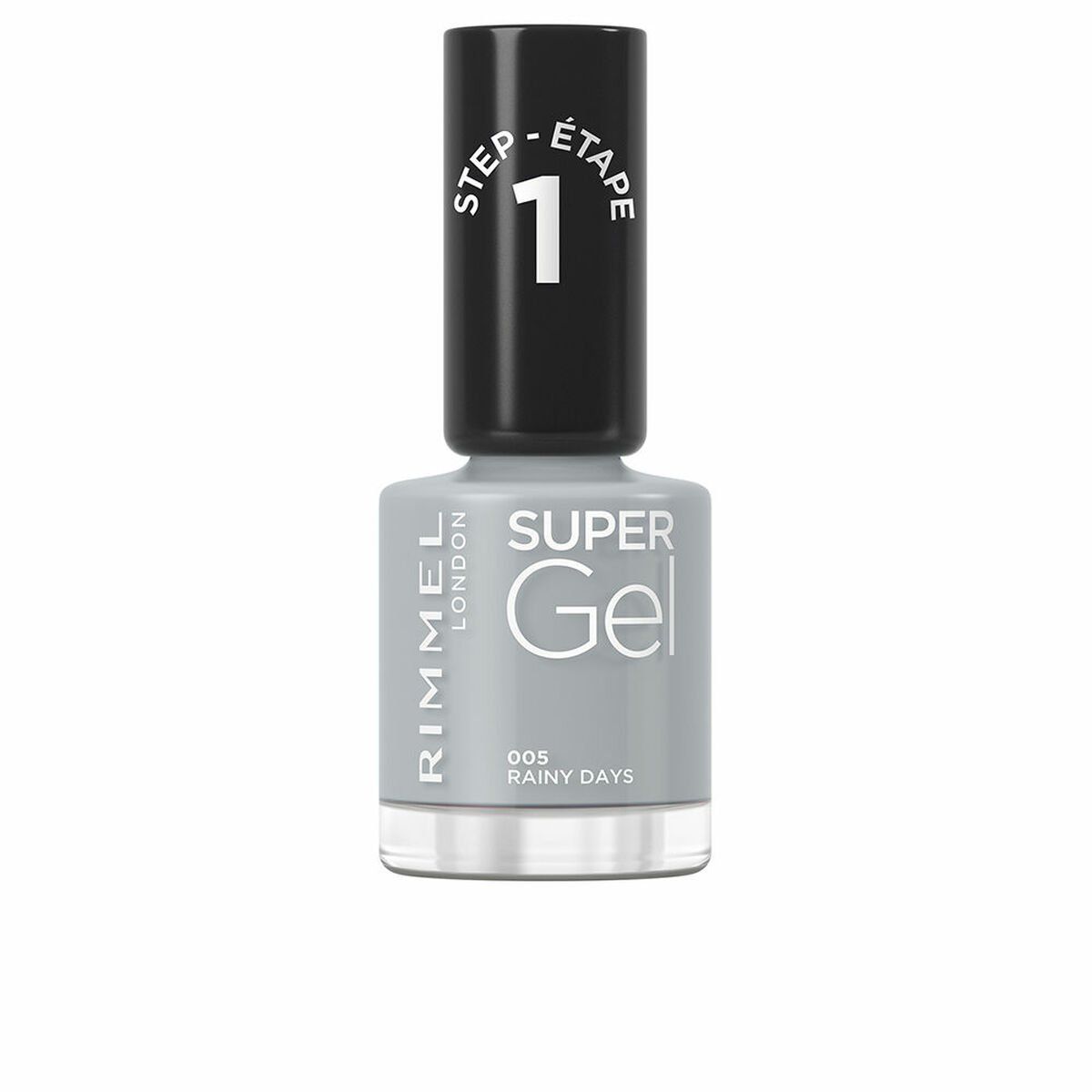 Pintaúñas Rimmel London Super Gel Nº 005 Rainy days Nº 005-Rainy Days 12 ml