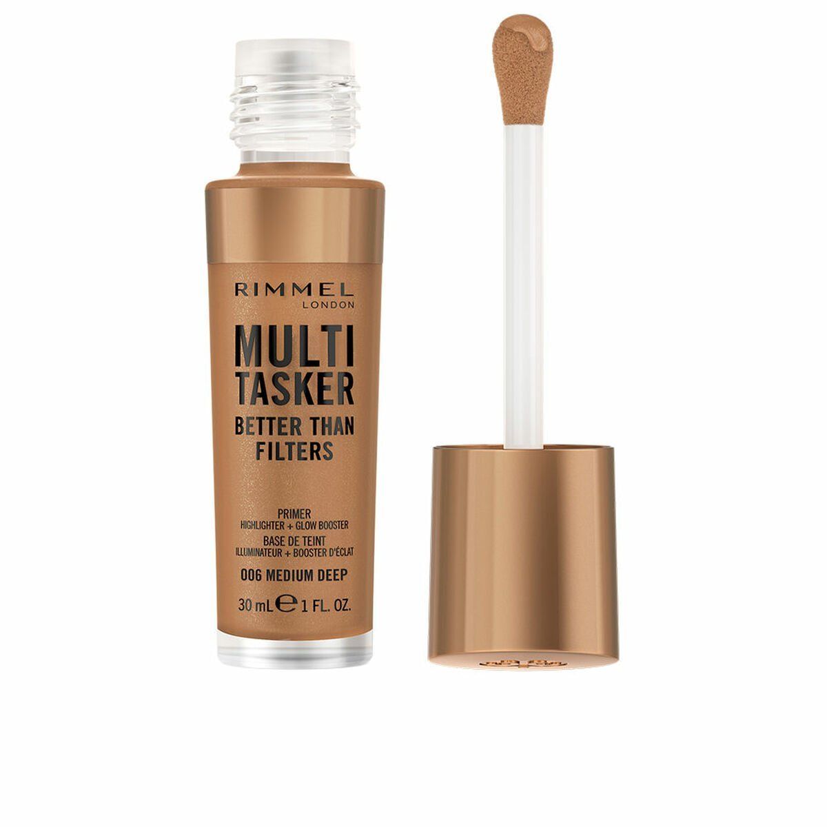 Prebase de Maquillaje Rimmel London THE MULTI-TASKER Nº 007 Deep Nº 007-Deep 30 ml Iluminador