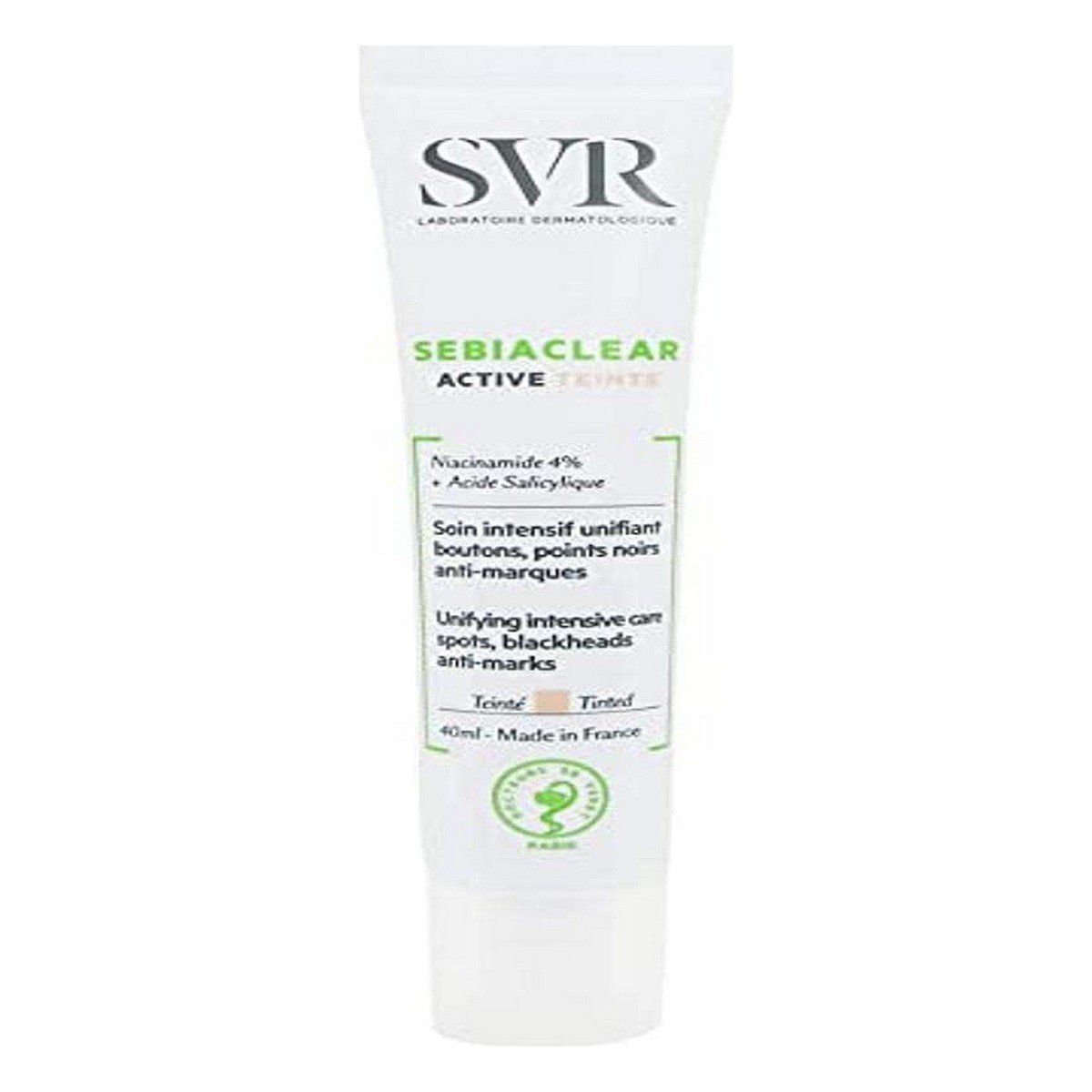 Crema Hidratante Efecto Maquillaje SVR Sebiaclear 40 ml Anti-imperfecciones