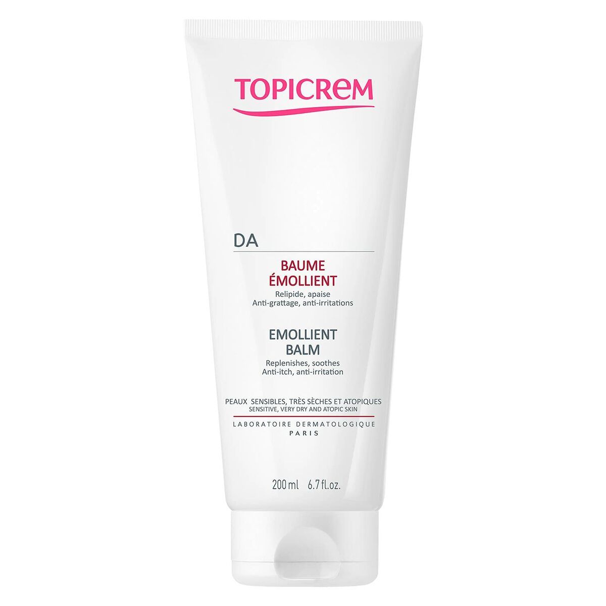 Bálsamo Reparador Corporal Topicrem Da 200 ml Piel irritada