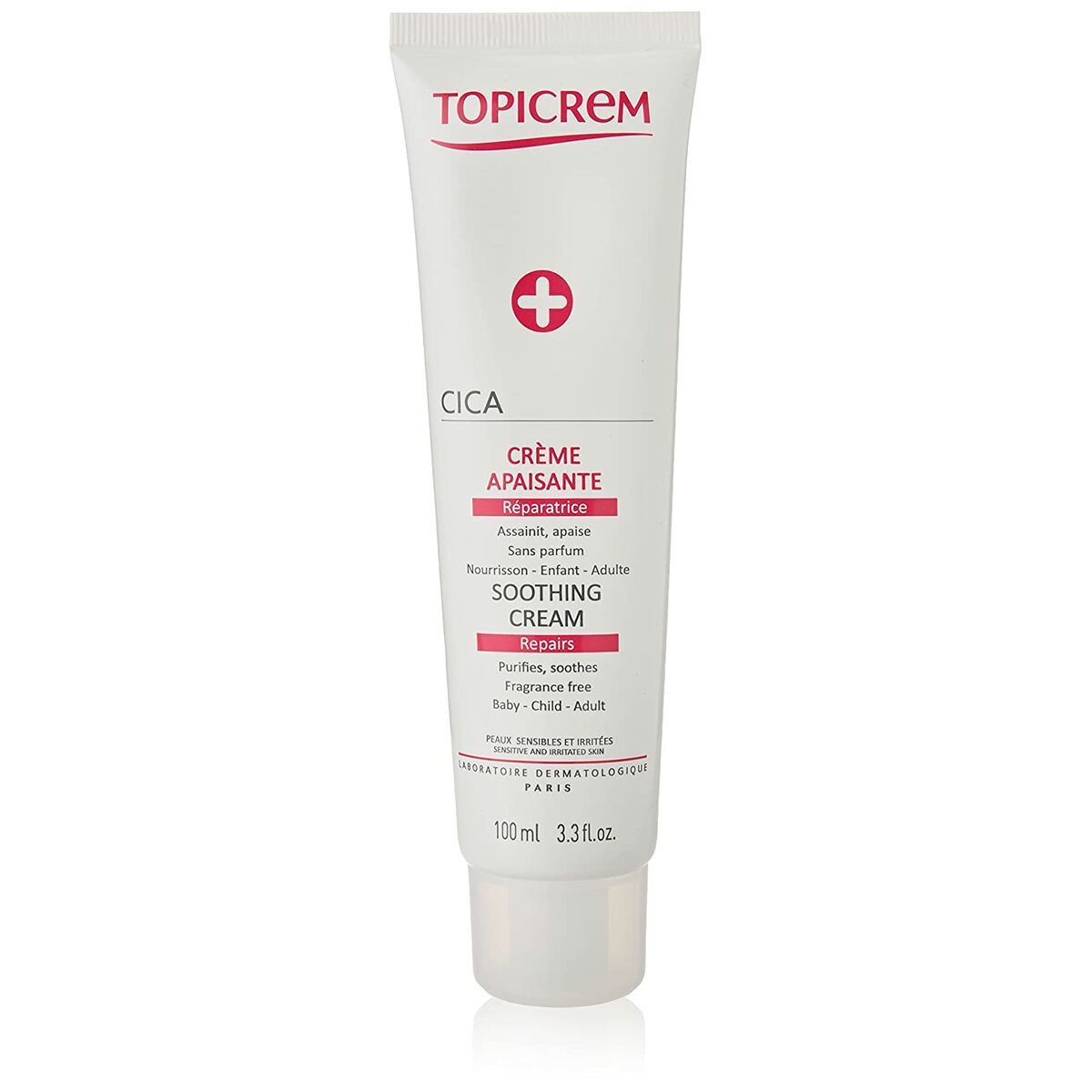 Crema Corporal Topicrem Cica 100 ml Calmante