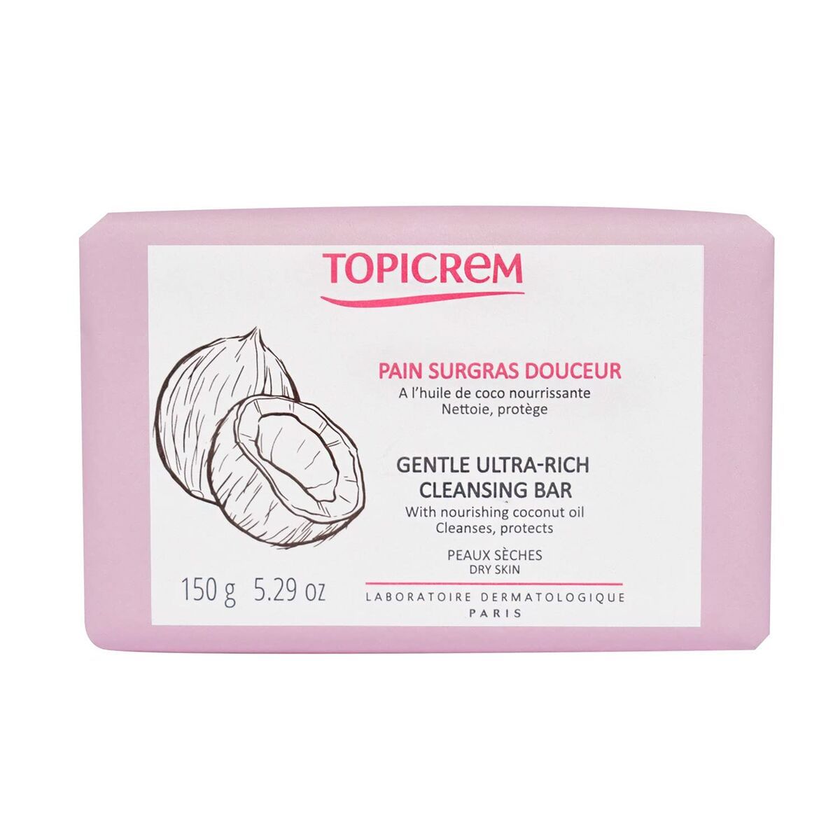 Pastilla de Jabón Topicrem Gentle 3 Piezas
