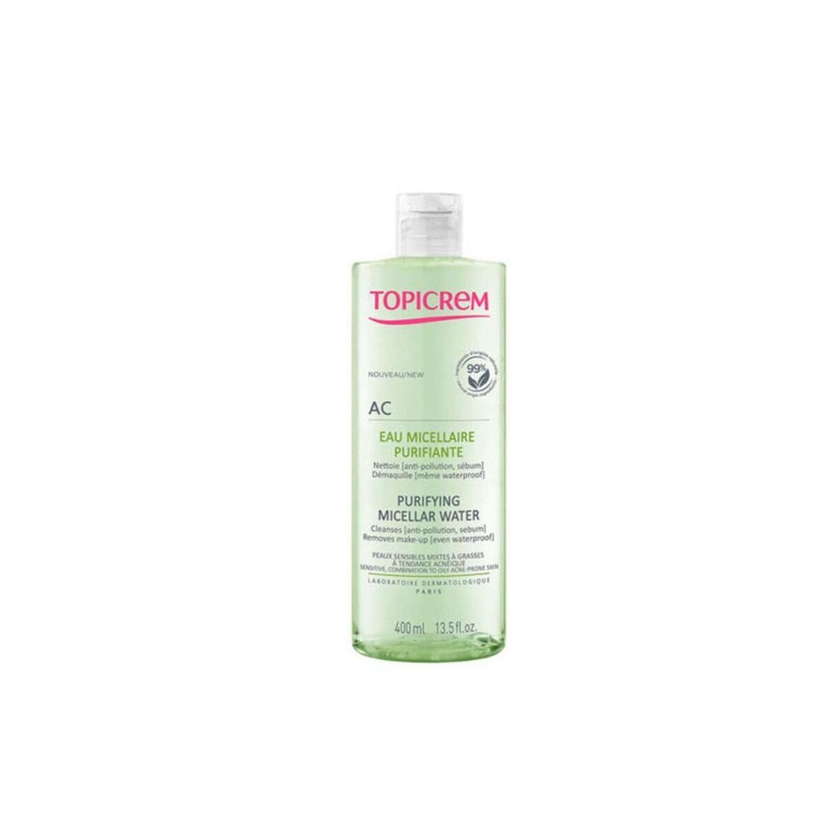 Agua Micelar Topicrem Ac 400 ml