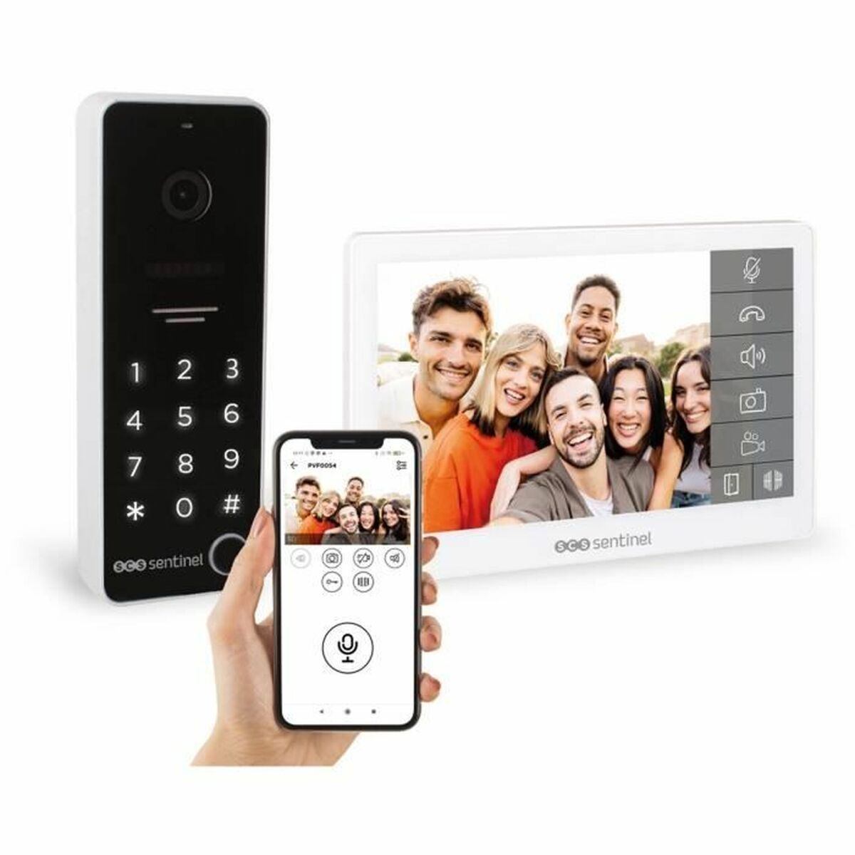 Videoportero Inteligente SCS SENTINEL PVF0054 Blanco