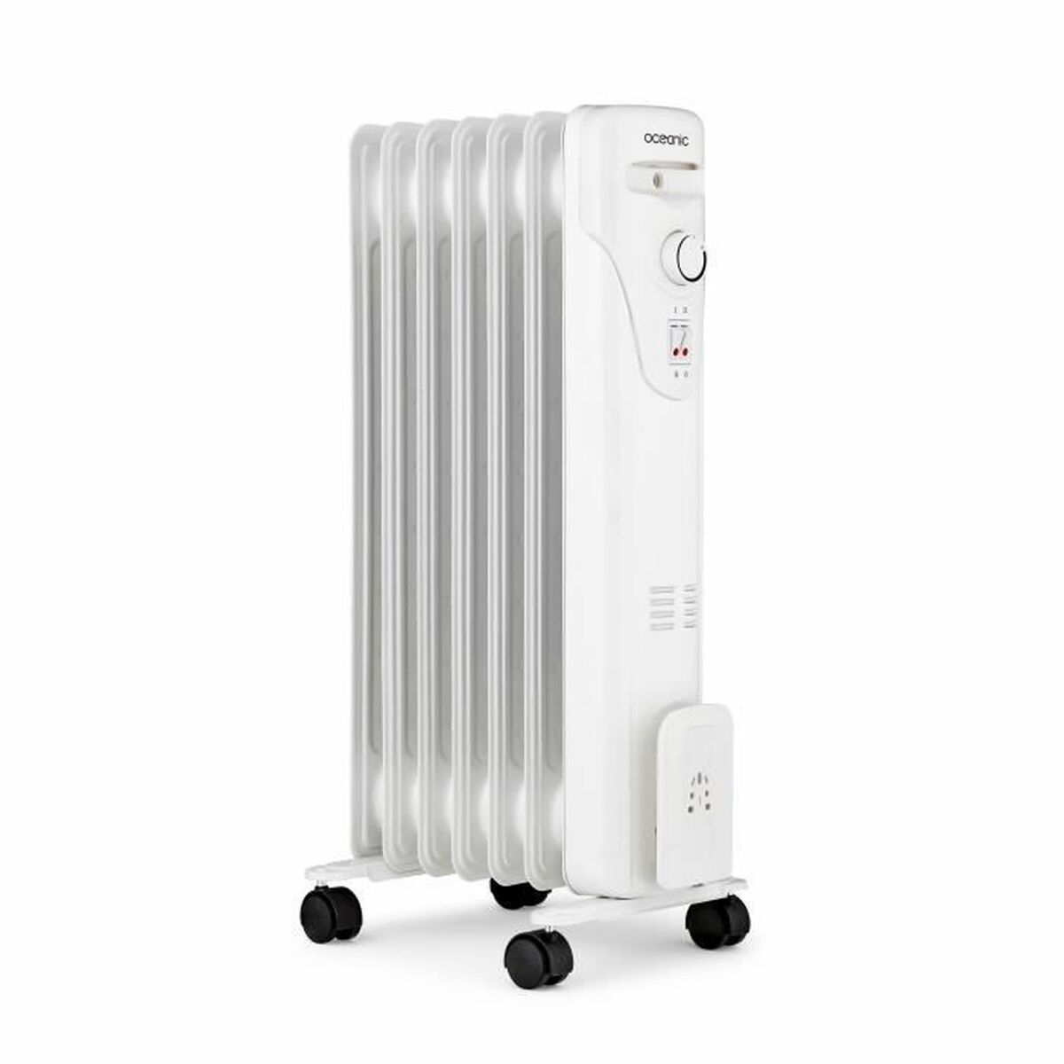 Radiador de Aceite (7 cuerpos) Oceanic Blanco 1500 W
