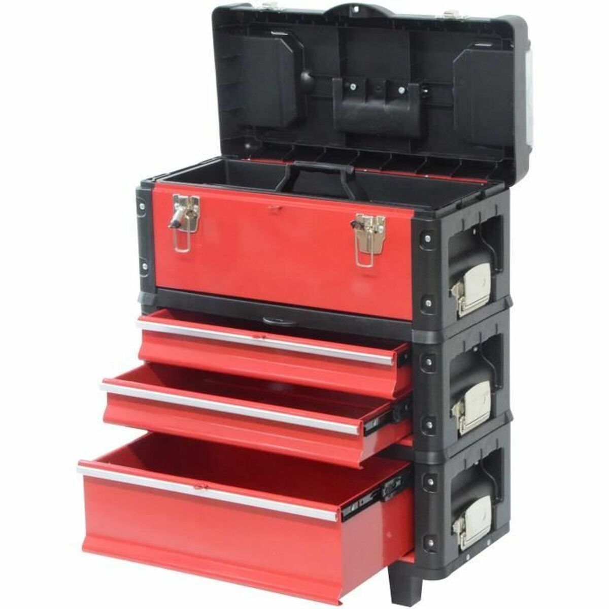 Carro de herramientas Defpro Acero al carbono Modular Apilable